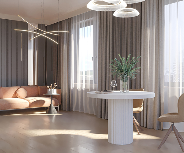 Дизайн квартиры 94,4м²